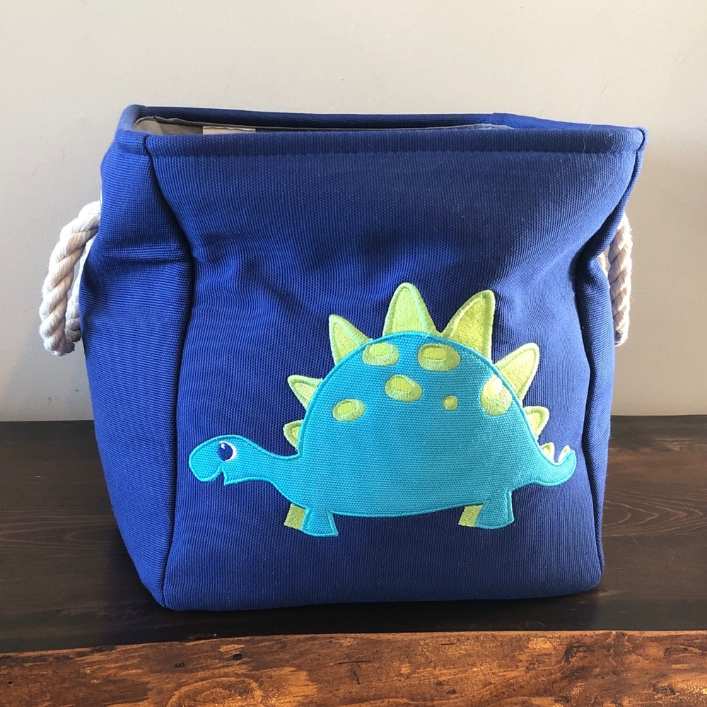 Kids Blue Dinosaur Accessory Bag